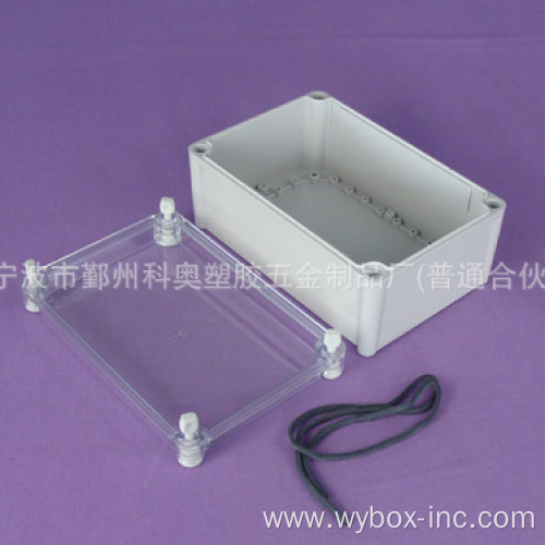 Weatherproof electrical box outdoor junction box waterproof enclosure box for electronic IP65 PWE412 with size 280*190*130mm